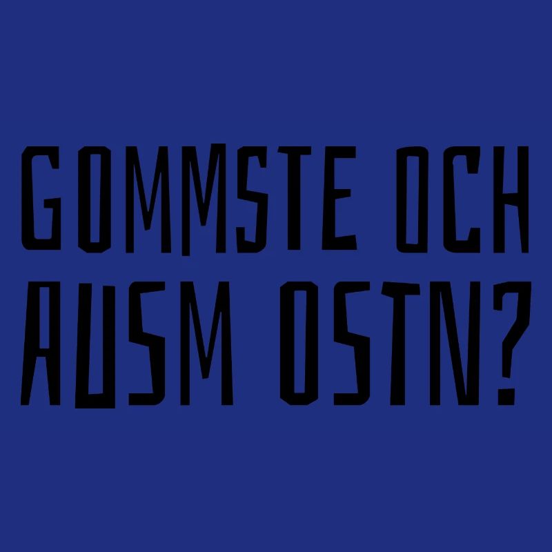 Saxony Proverbs GDR Ossi Saxon East German
