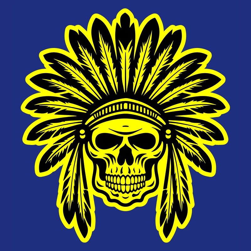 Crâne de chef indien apache