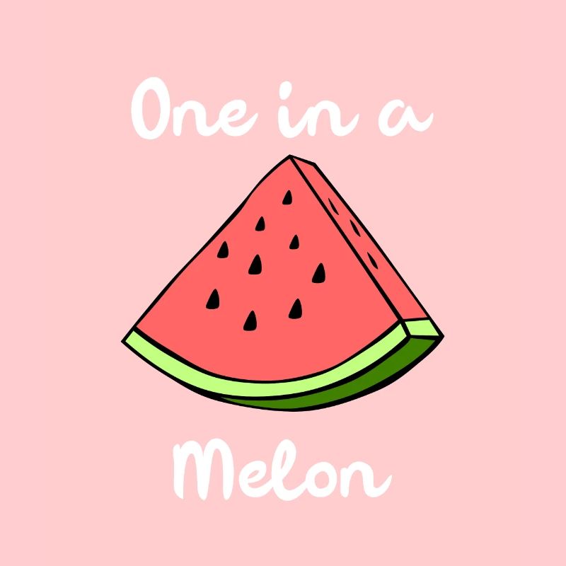 One in a Melon million cadeau pastèque