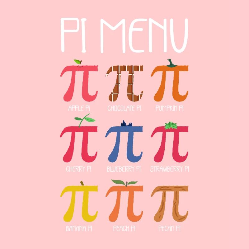 Pi Pie Menu Pi Math Teacher Pi Day