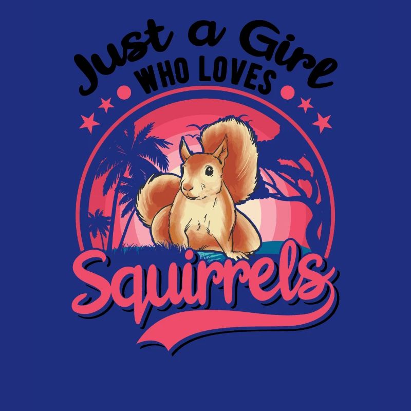 Eichhörnchen Mädchen Squirrel Grauhörnchen