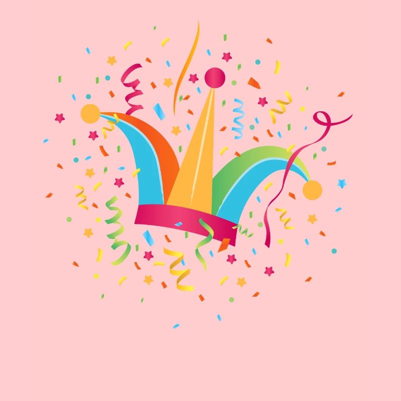Fool’s Cap Confetti Carnaval Carnaval Carnaval