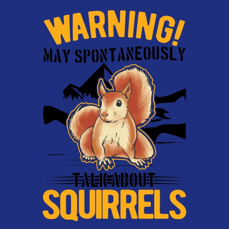 Warnung Eichhörnchen Grauhörnchen