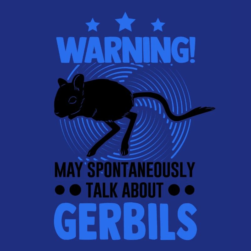 Avertissement Gerbille de course rat gerbille