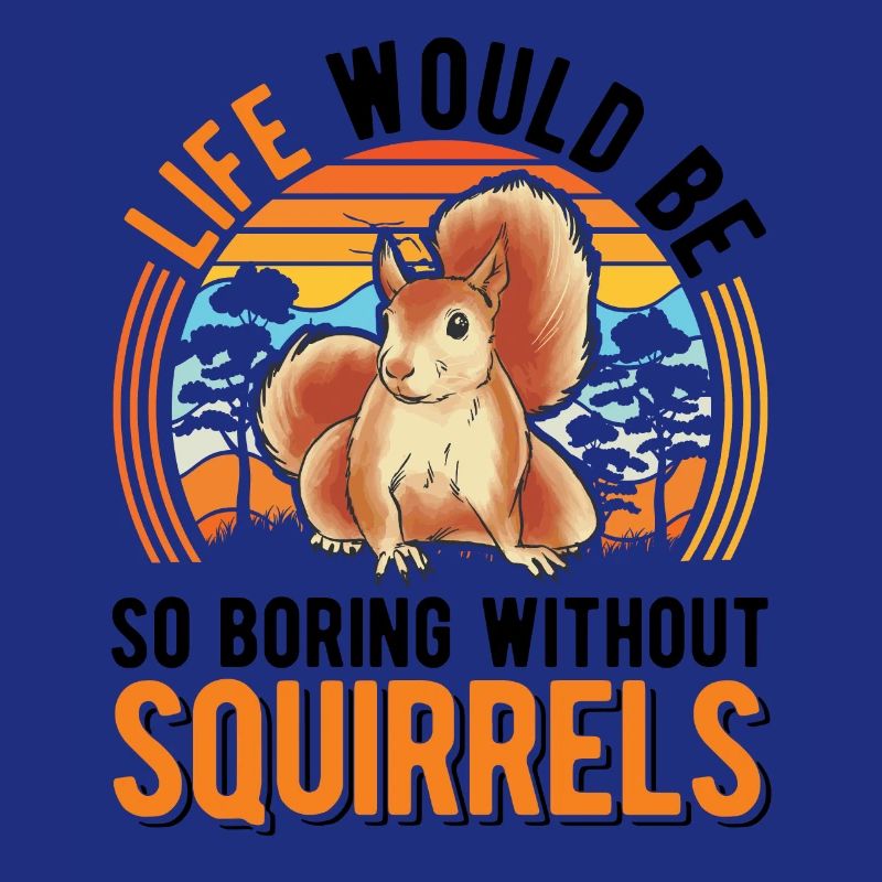 Eichhörnchen Geschenk Squirrel Grauhörnchen