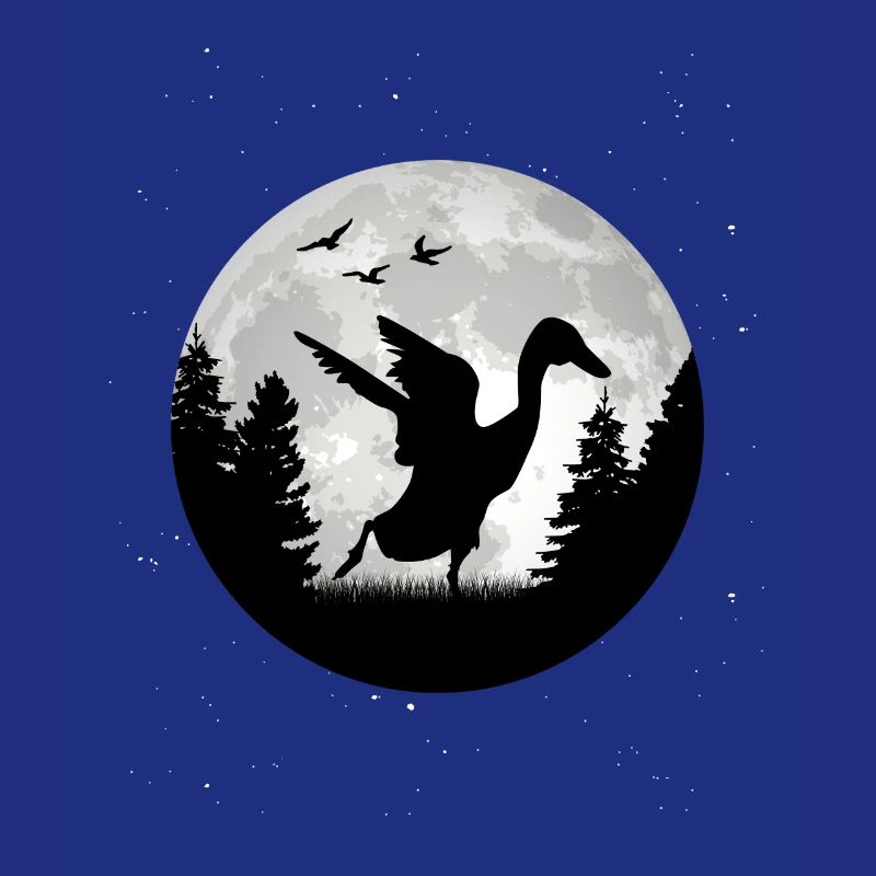 Indian Running Duck Moon Duck