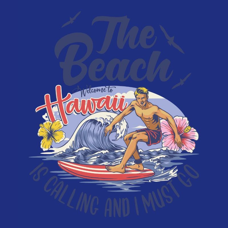 The Beach Is Calling And I Must Go Urlaub Spruch