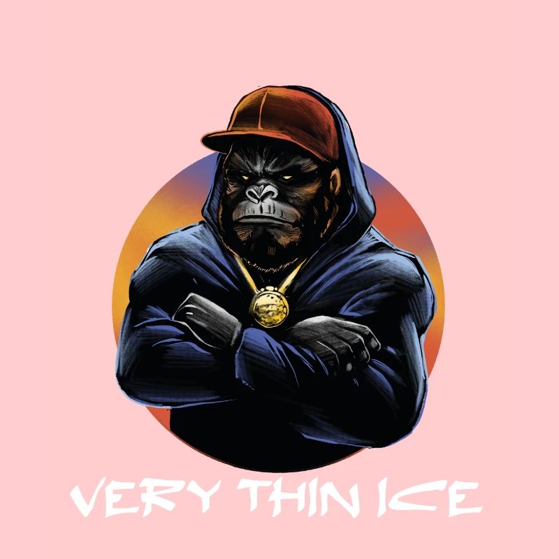 Very Thin Ice / Spruch / Kaffe Spruch