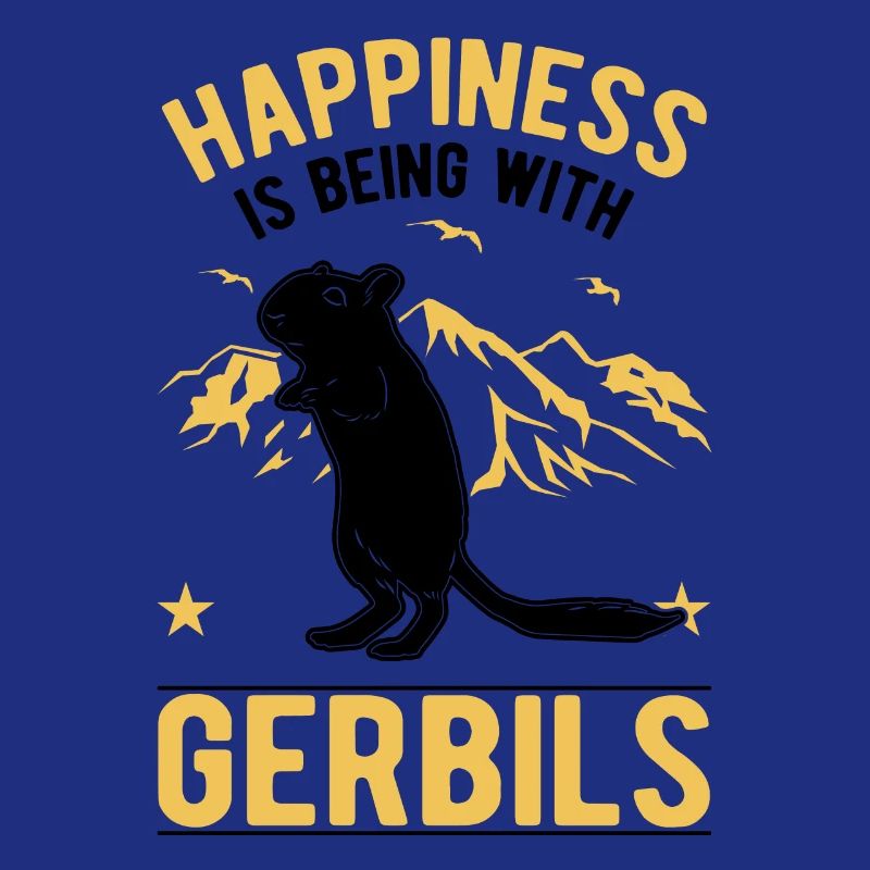 Gerbille Glück gerbille de rat de course