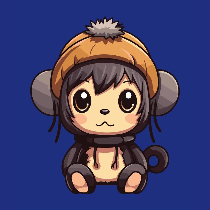 Monkey Winter Comic