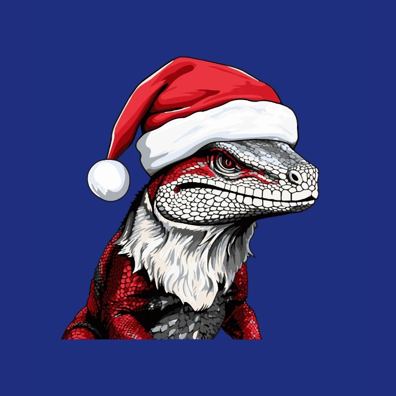 LizardChristmas Animal Head Lizard