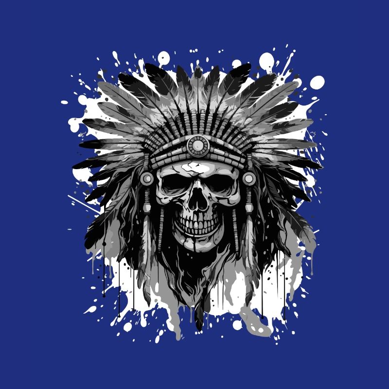 Crâne Apache amérindien