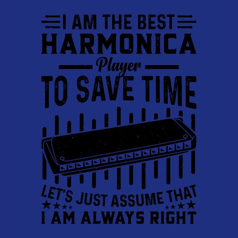 Je suis le meilleur joueur d’harmonica - Harmonica drôle