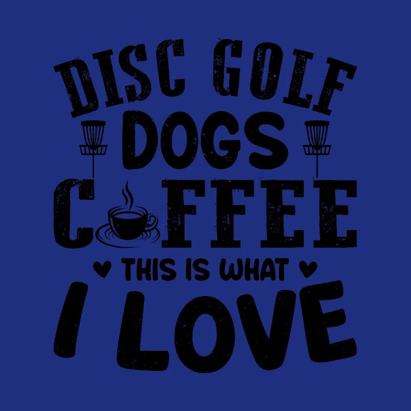 Disc Golf Chiens Café C’est Ce Que J’Aime - Disque G