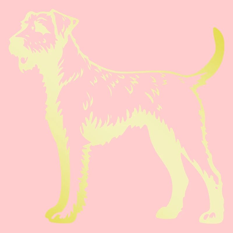 Airedale Terrier Silhouette de chien