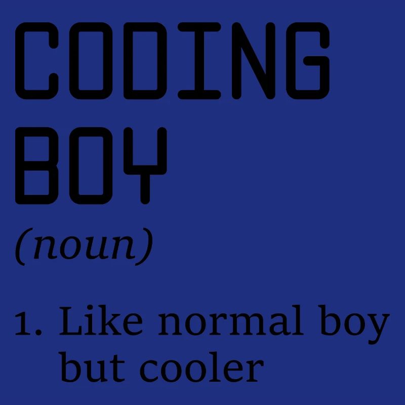 Coding Boy Definition Noun Software Developer Prog