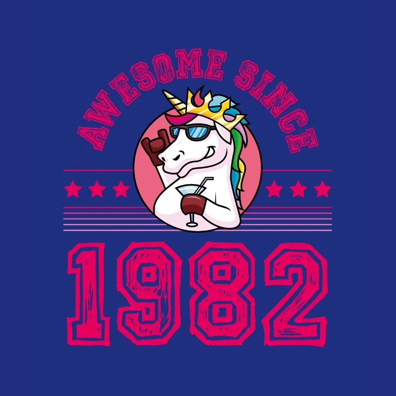 1982 Awesome Einhorn