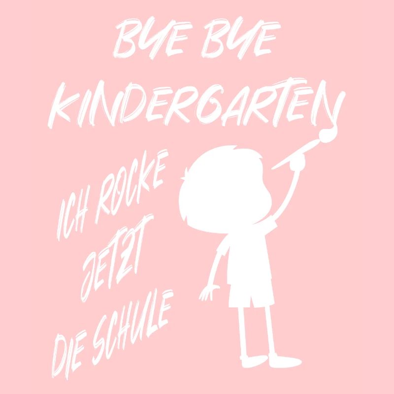 Bye Bye Kindergarten Einschulung Schule