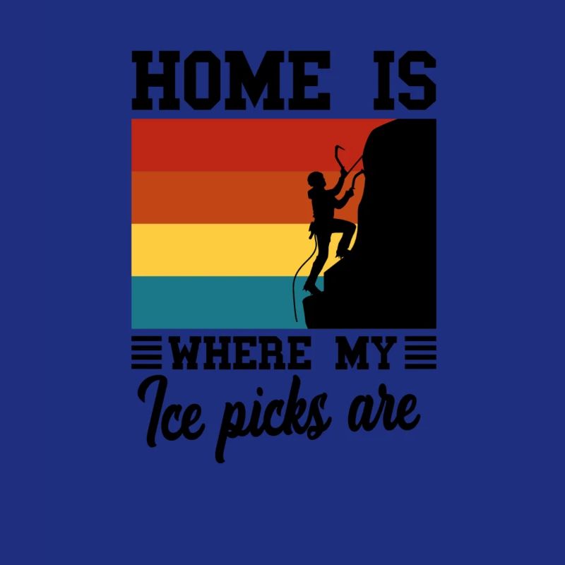 Eiskletterer Eisklettern Sportler Eis Klettern