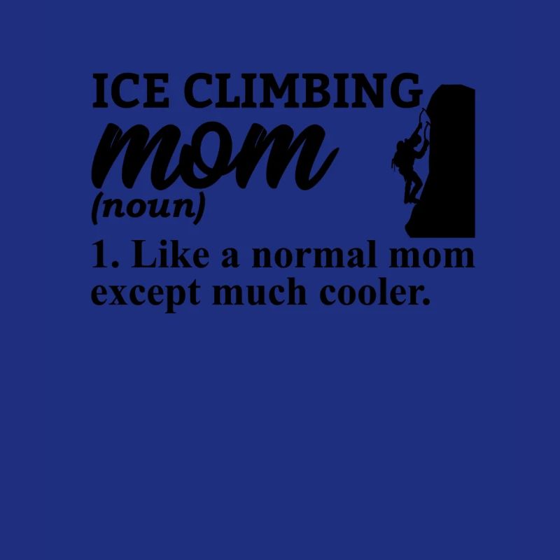 Eiskletterer Eisklettern Sportler Eis Klettern