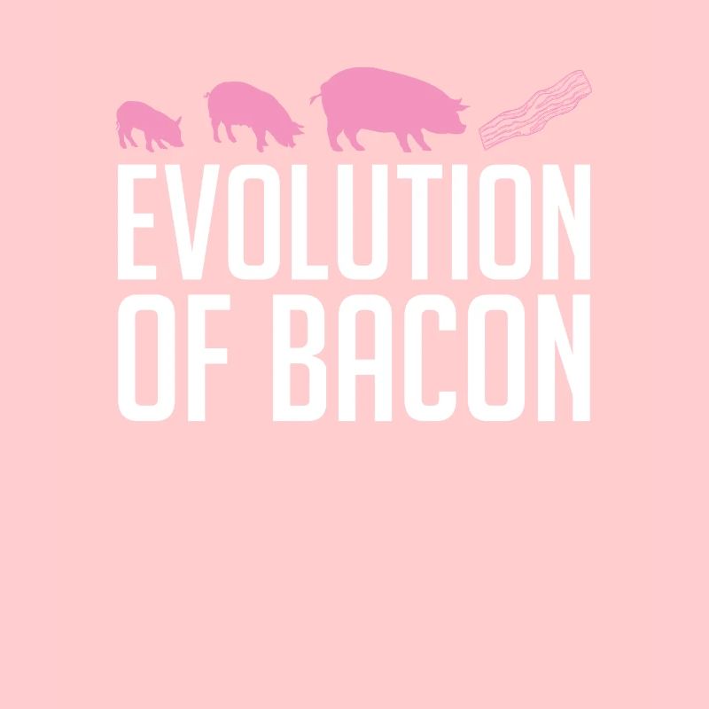 Évolution du bacon Petit déjeuner Bacon Lover Meat