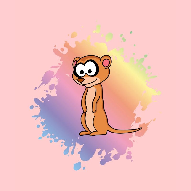 Erdmännchen Comic Tier