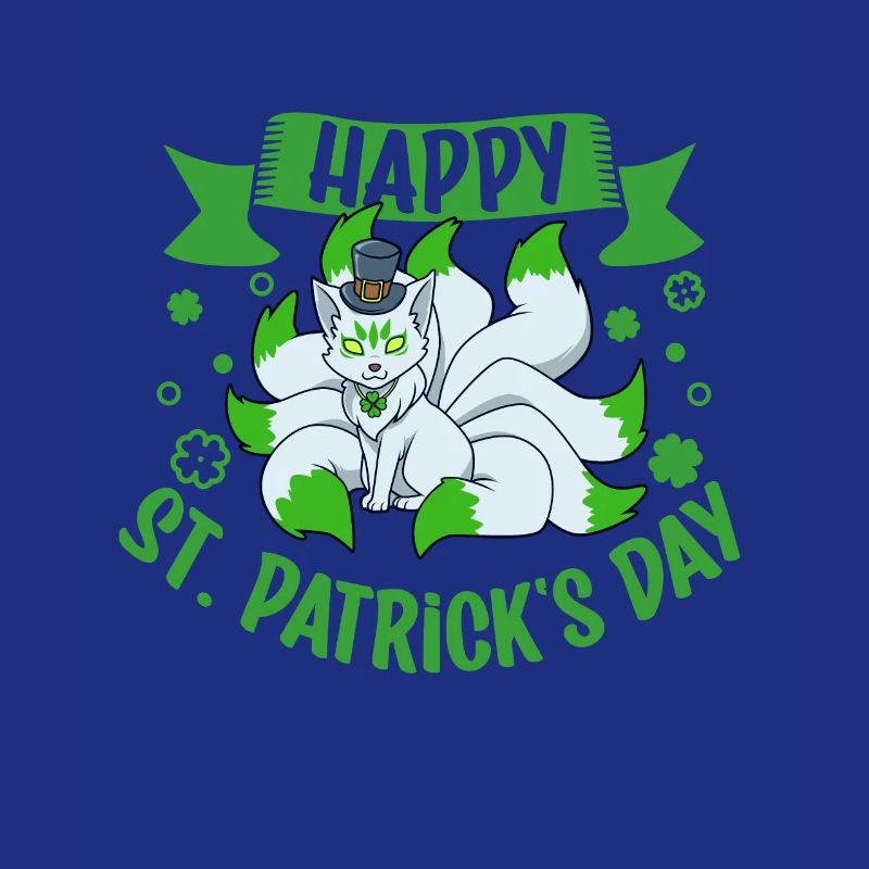 St Patrick’s Kitsune - Bonne Saint-Patrick
