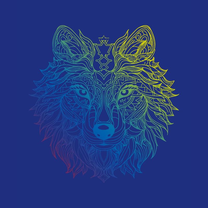Wolf Mandala Boho