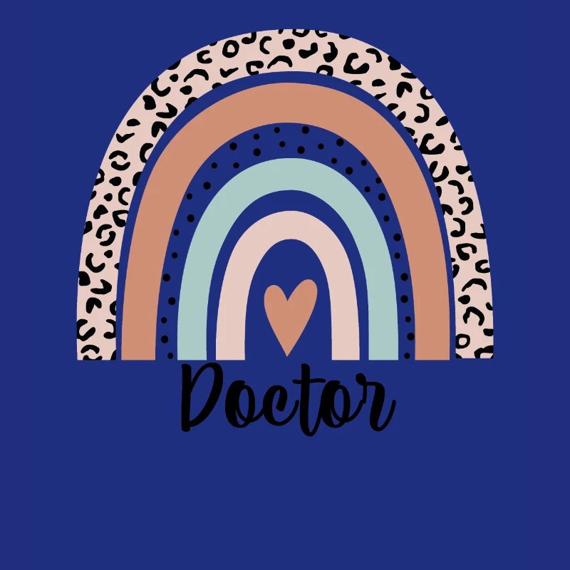 Doktor Regenbogen Leopard Lustiger Doktor Geschenk