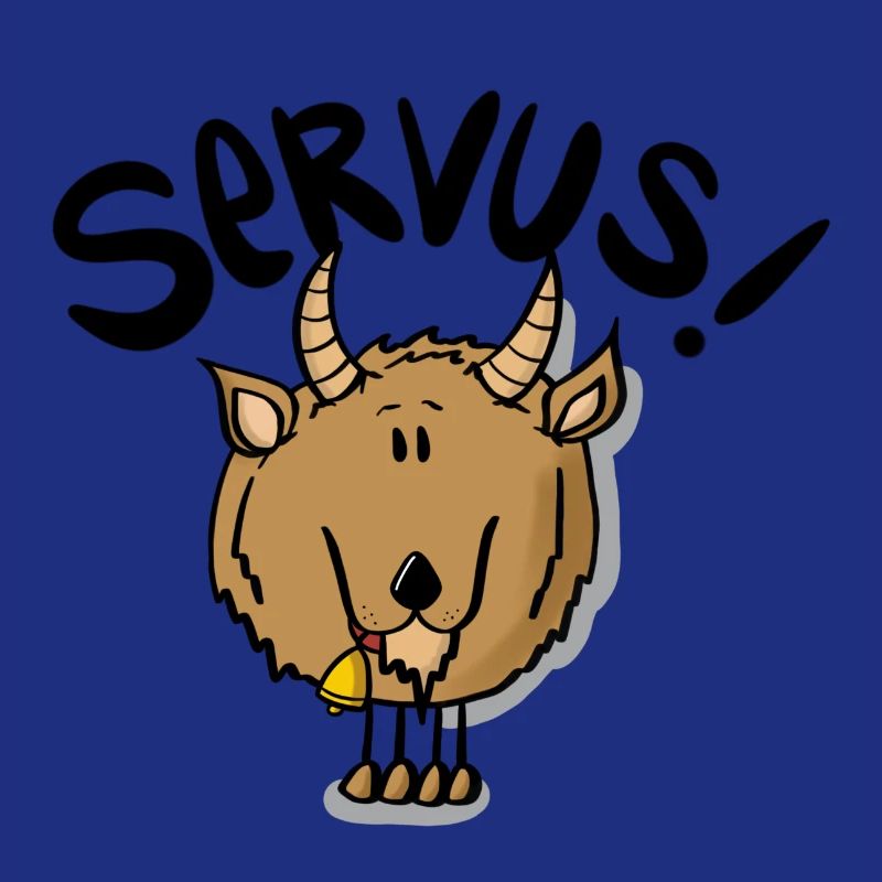 Ziege Servus