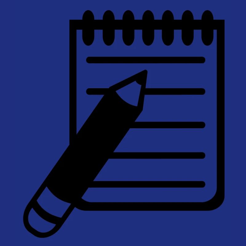 Zettel Notiz Stift