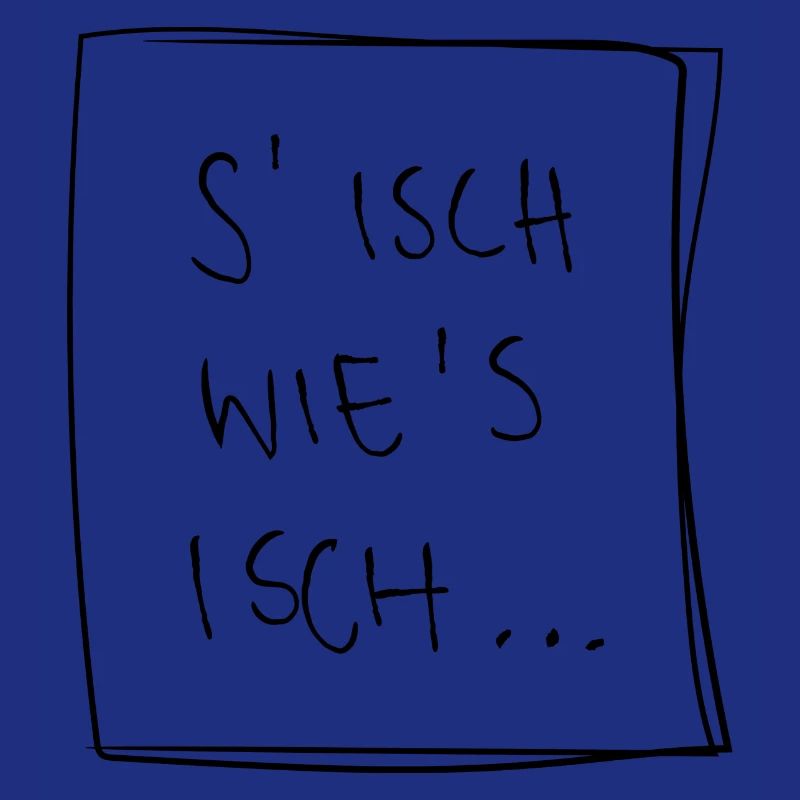 S isch wie s isch –Badisch