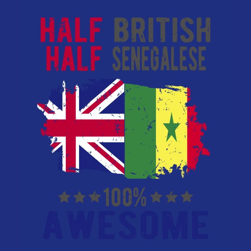 Half British Half Senegalese