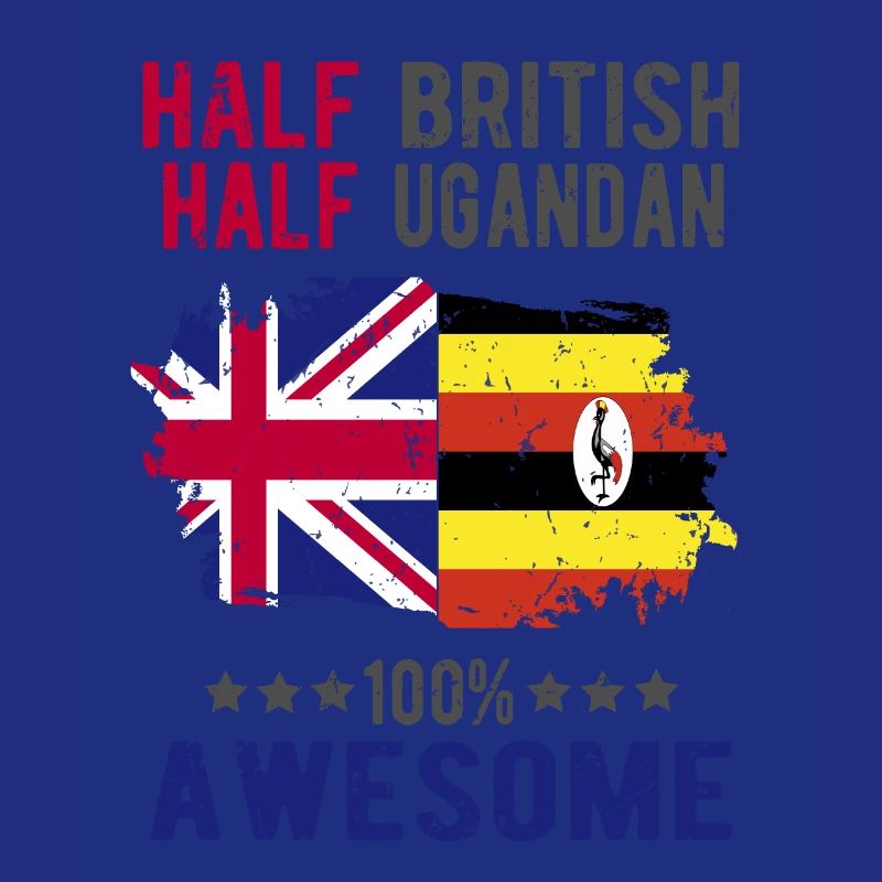 Half British Half Ugandan