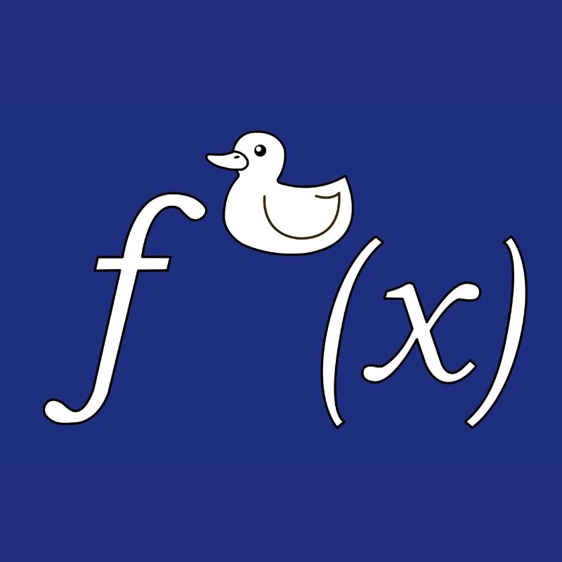 Duck Derivation Math Joke (SW, without text)