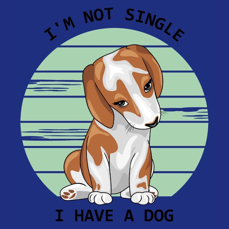 Ich bin nicht Single. Ich habe einen Beagle