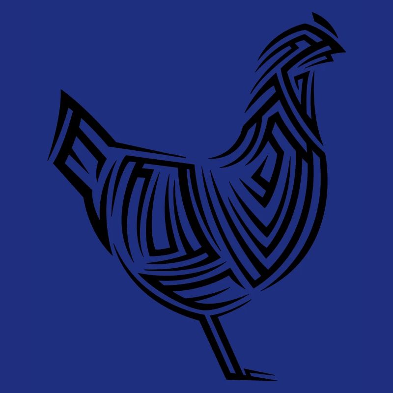 Huhn Tribal Tattoo