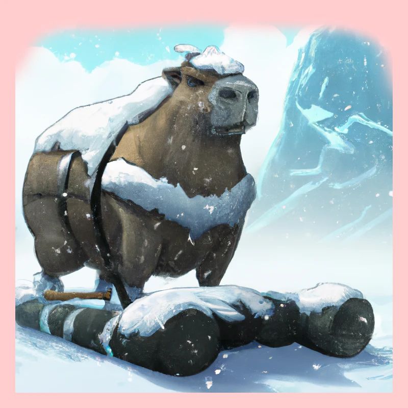 Starkes Capybara