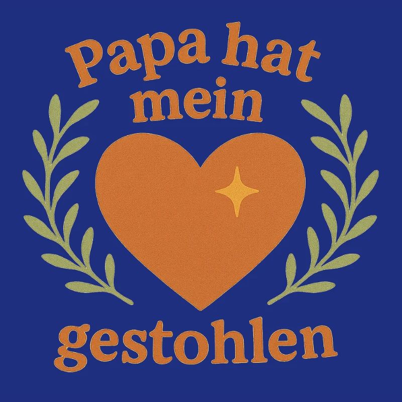 Papa hat mein Herz gestohlen – Boho Geschenkidee