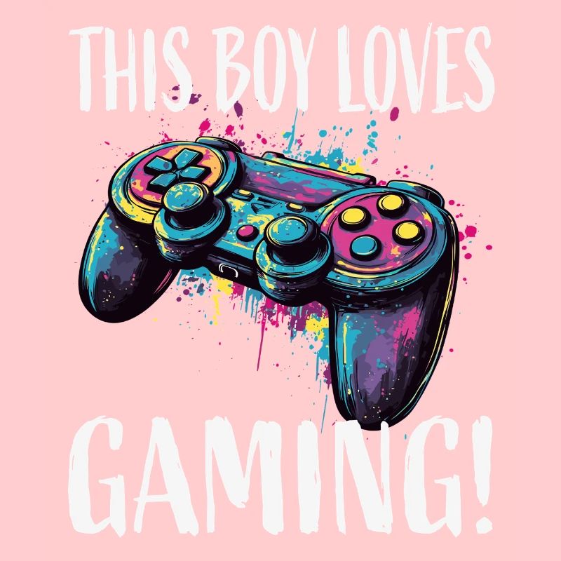 This Boy Loves Gaming Controller