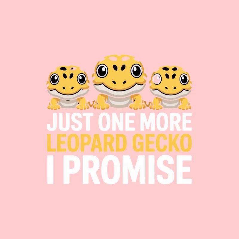Leopardgecko Trio Versprechen Tee