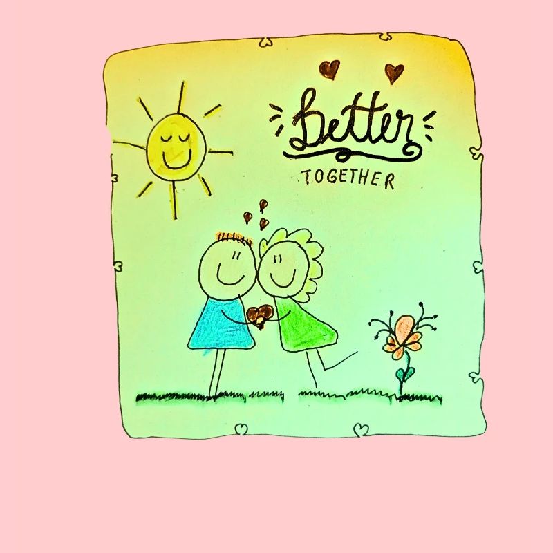Better together Drawing