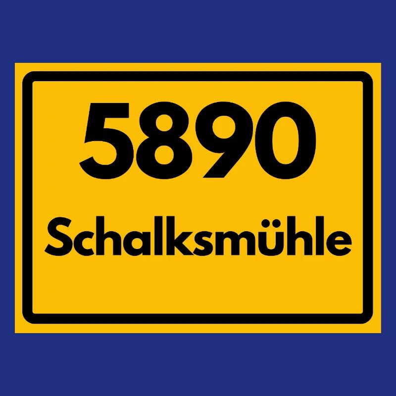 ALTE POSTLEITZAHL PLZ RETRO 5890 SCHALKSMÜHLE