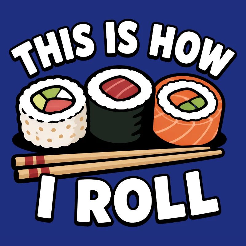 How to roll Japanese sashimi rolls