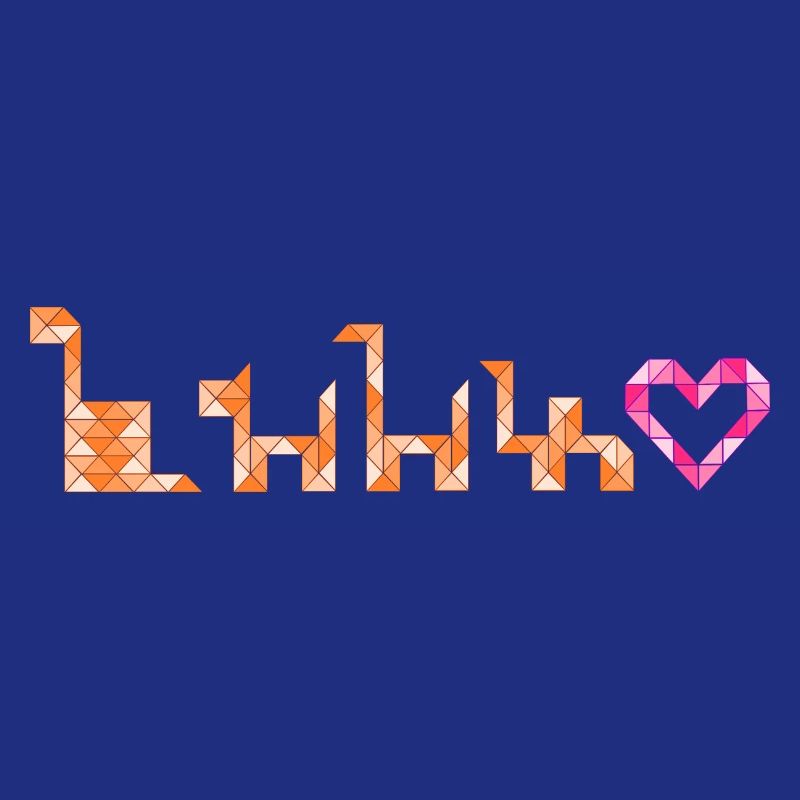 Triangle Creatures – From Snake to Camel