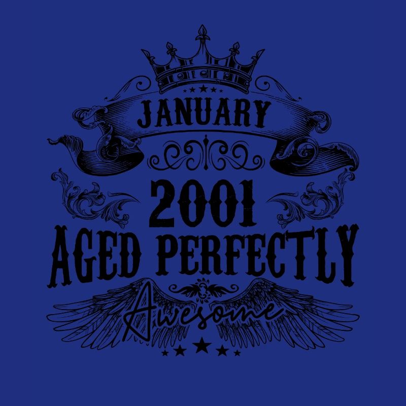 2001 | Januar Aged Perfectly 2001 Geburtstagsgeschenk