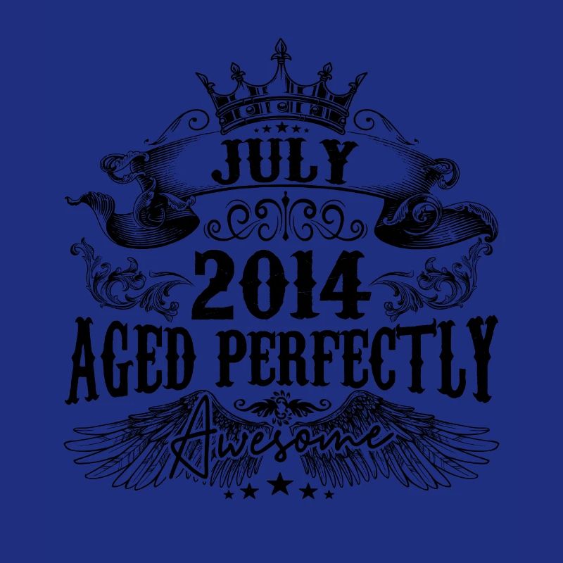 2014 | July Aged Perfectly 2014 birthday gift