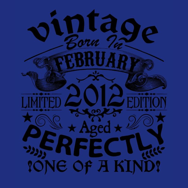 Février 2012 | Vintage 2012 | né en Février
