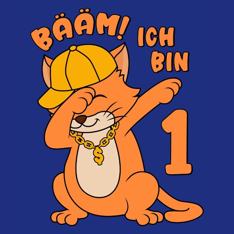 1. Geburtstag - 1 Jahr - Eins - Bääm! Ich bin 1