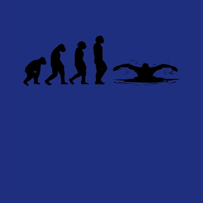 Schwimmer schwimmen Evolution Schwimm
